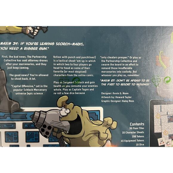 Capital Offensive by Kevin G. Nunn 2012 Living World Games, New and Sealed - Picture 3 of 7